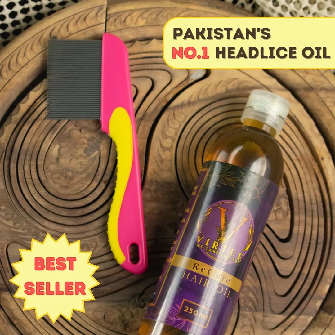 Anti Lice Hair Oil (ReCure Hair Oil) + Free Nit Comb